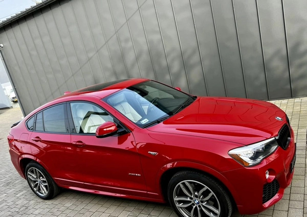 BMW X4 cena 99700 przebieg: 88000, rok produkcji 2015 z Oleszyce małe 781